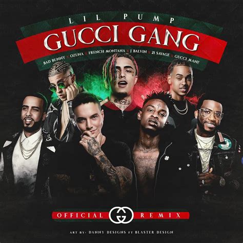 gucci gang remix black|Gucci gang gay version.